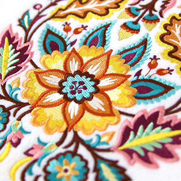 Vibrant Jacobean Autumn Medallion - Image 10