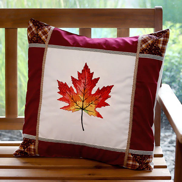 Vibrant Textures Maple Leaf - Image 2