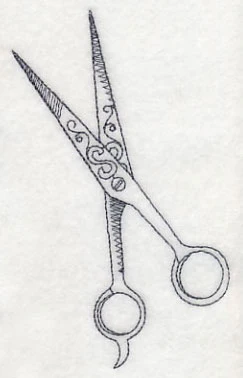 Victorian Barbershop - Scissors - Image 3