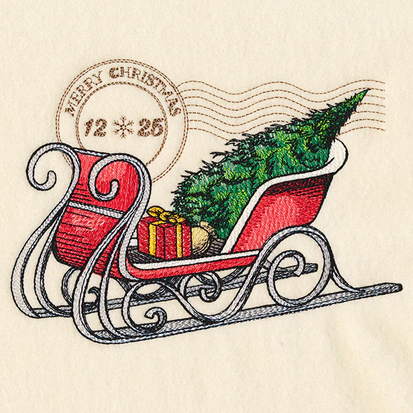 Victorian Christmas Sleigh - Image 3
