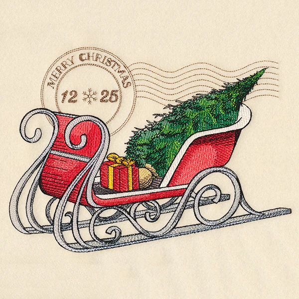 Victorian Christmas Sleigh - Image 4