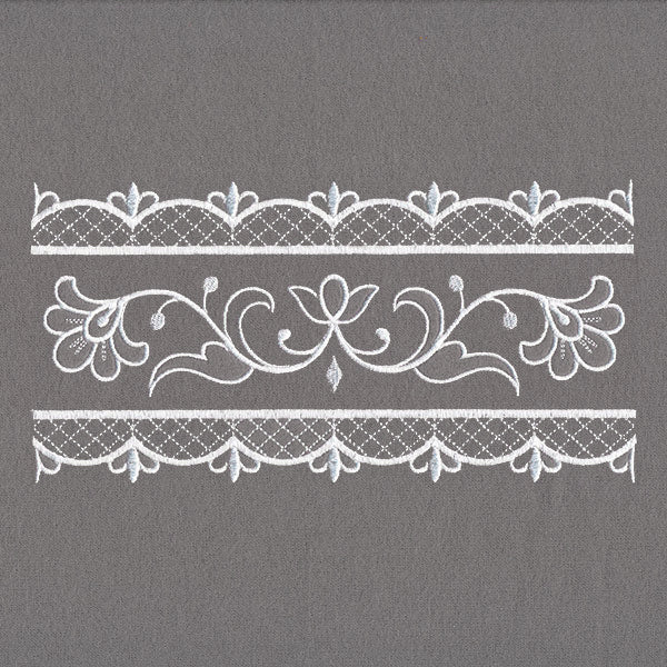 Victorian Details Border 1 (Whitework) - Image 3