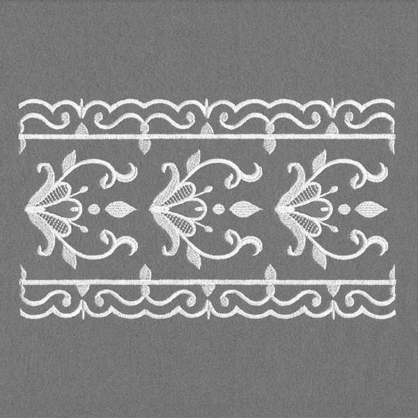 Victorian Details Border 3 (Whitework) - Image 2
