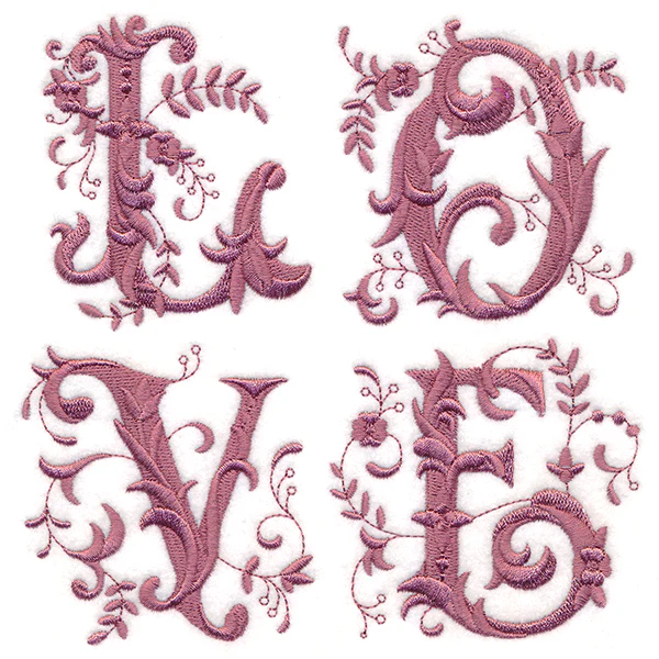 Victorian Love with Flowers - Image 3