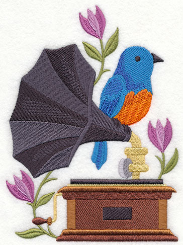 Victrola with Bird - Image 2