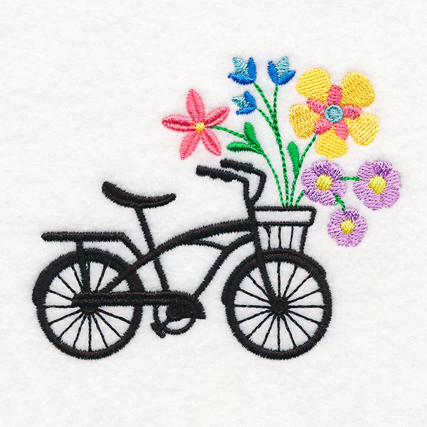 Vintage Bicycle in Bloom - Image 3