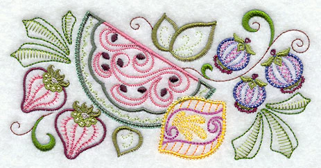 Vintage Jacobean Fruit Border - Image 2