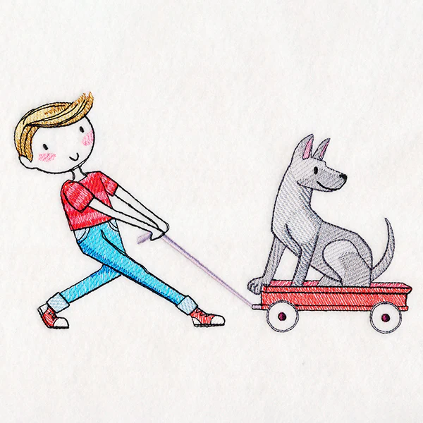 Waggin' Wagon Kiddo & Dog - Image 4