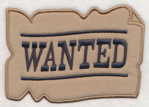 Wanted Poster (Applique) - Image 3