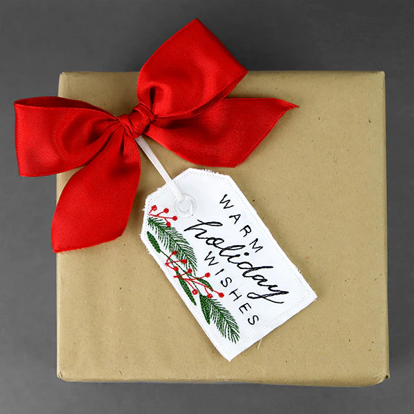 Warm Holiday Wishes Tag (In-the-Hoop) - Image 5