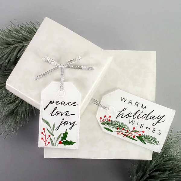 Warm Holiday Wishes Tag (In-the-Hoop) - Image 8