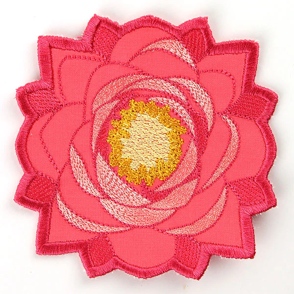 Water Lily Coaster (In-the-Hoop) - Image 3