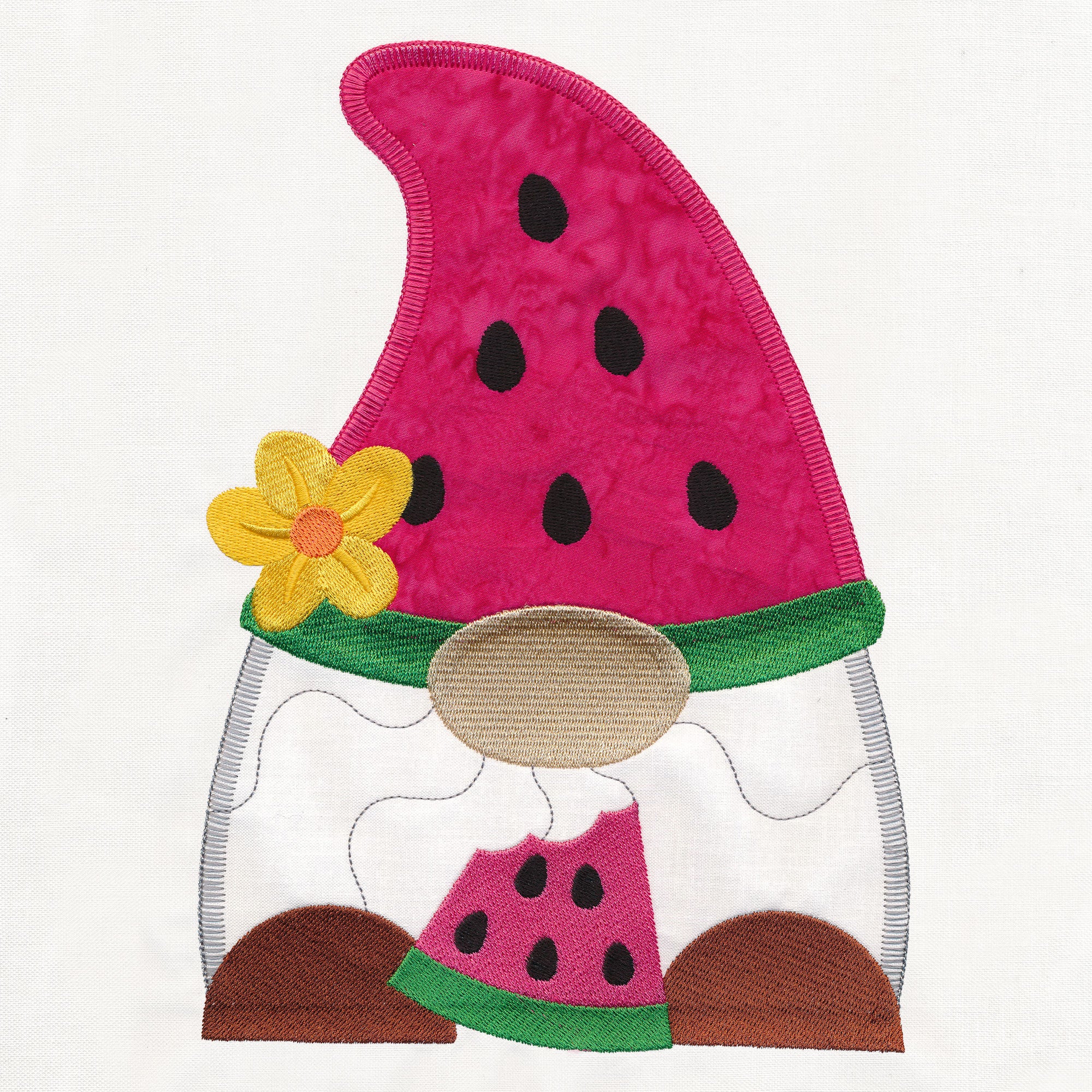 Watermelon Gnome (Heirloom Applique) - Image 4