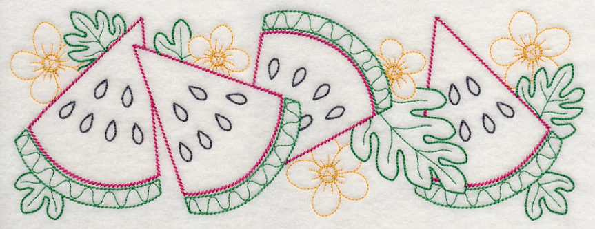 Watermelon Wedge Border (Vintage) - Image 6