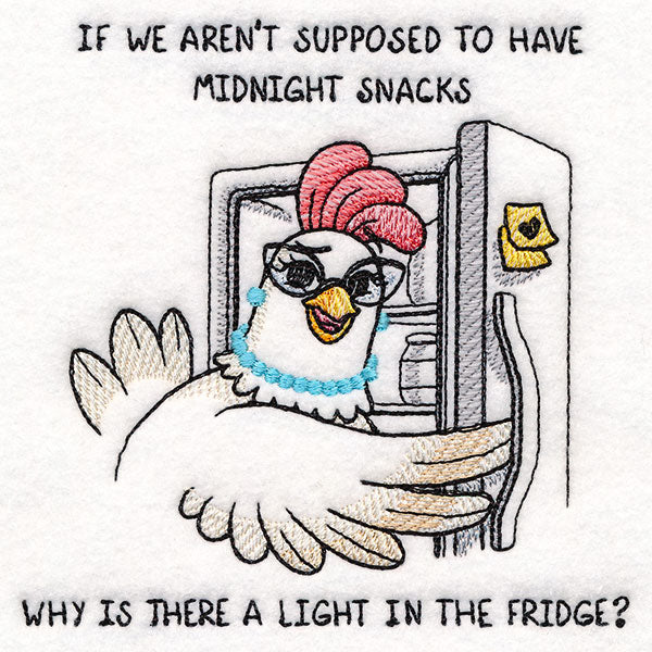 We Aren't Supposed To Have Midnight Snacks Chicken - Image 7