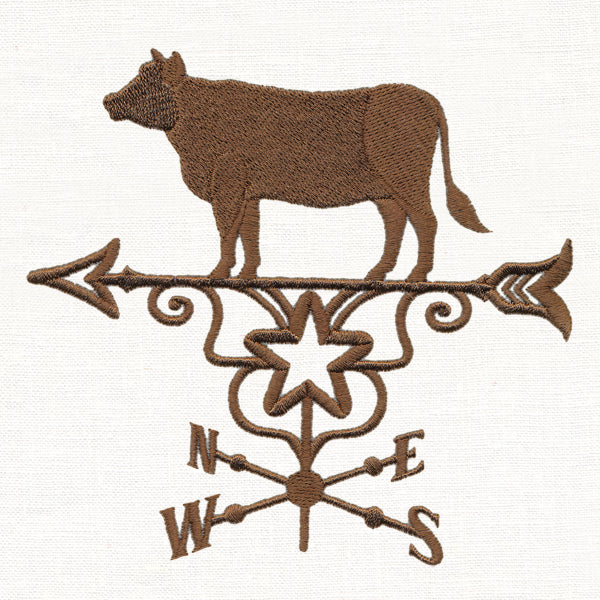 Weather Vane Silhouette - Cow - Image 3