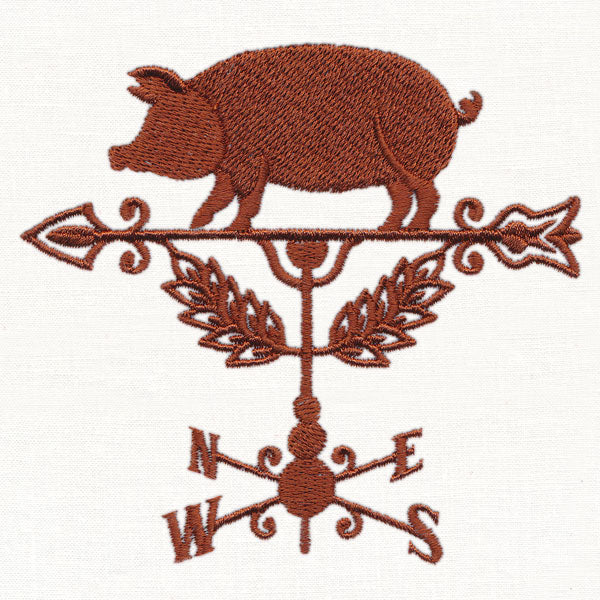 Weather Vane Silhouette - Pig - Image 4