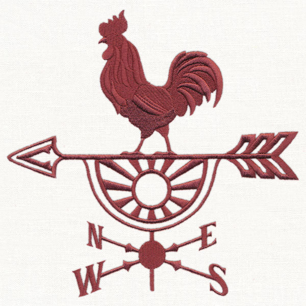 Weather Vane Silhouette - Rooster - Image 2