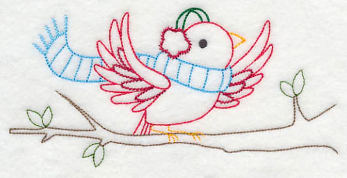 Weathering the Winter Bird 2 (Vintage) - Image 3