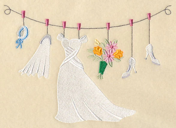 Wedding Clothesline - Bride - Image 2