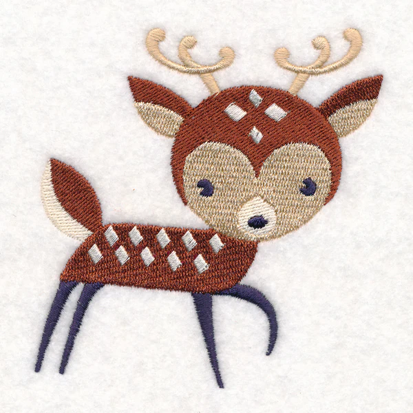 Wee Woodland Deer - Image 3