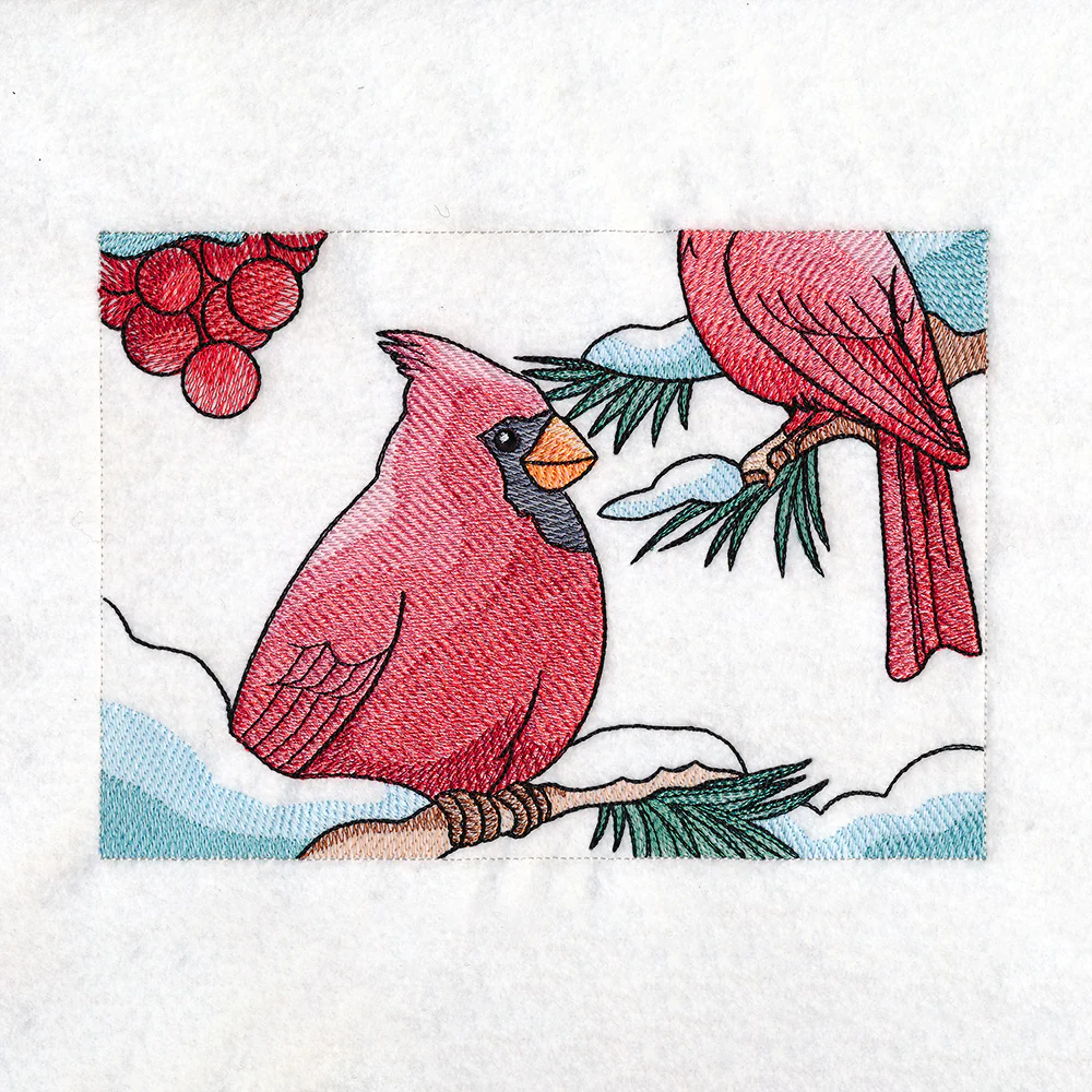 Welcome Cardinal Garden Flag - Image 10