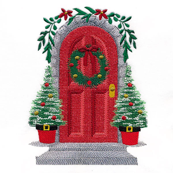 Welcome to Christmas Entryway Door - Image 2