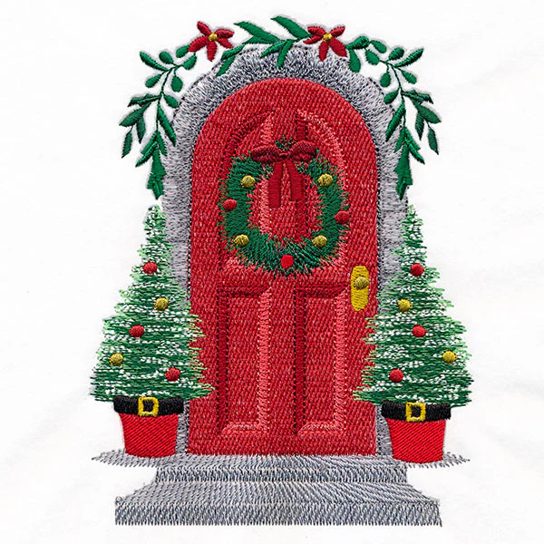 Welcome to Christmas Entryway Door - Image 3