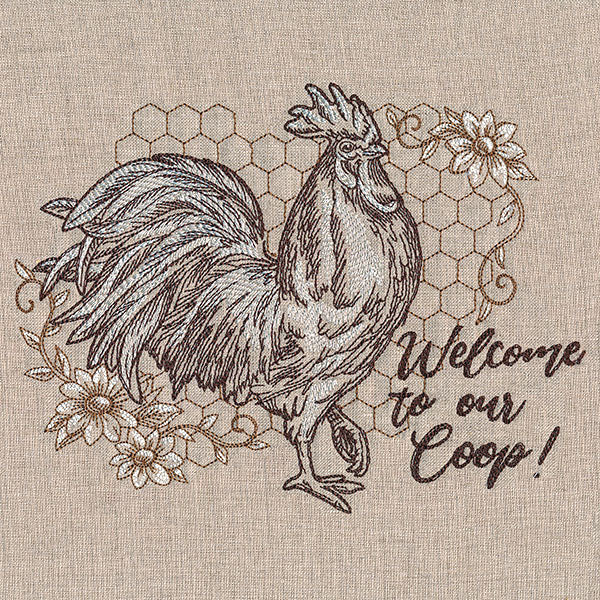 Welcome to Our Coop Rooster - Image 3