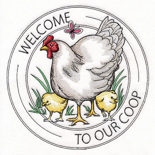 Welcome to Our Coop Stamp - Image 2