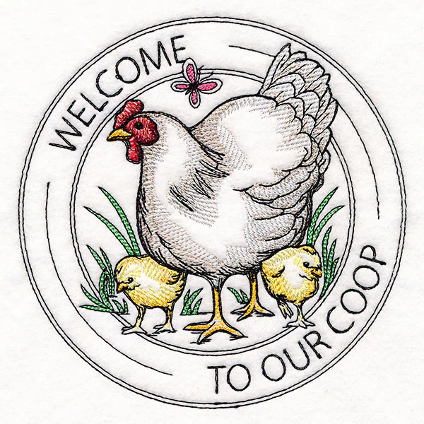 Welcome to Our Coop Stamp - Image 3