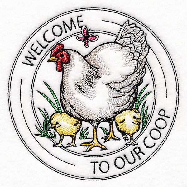 Welcome to Our Coop Stamp - Image 4