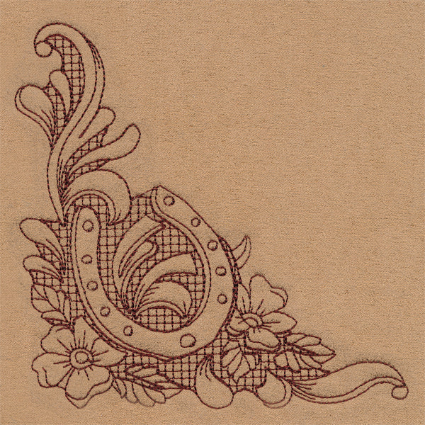 Western Blooms Corner (Trapunto) - Image 2