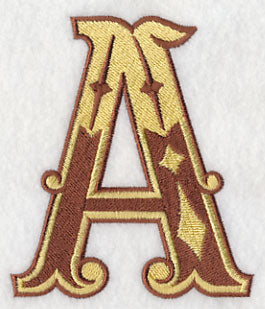Western Letter A (5 inch) - Image 2