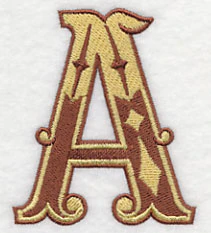 Western Letter A (5 inch) - Image 3