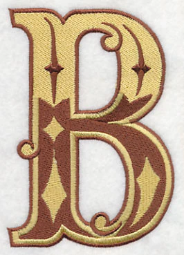 Western Letter B (5 inch) - Image 5