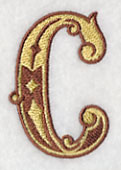 Western Letter C (5 inch) - Image 4