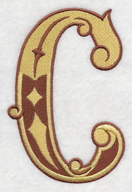 Western Letter C (5 inch) - Image 5