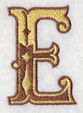 Western Letter E (5 inch) - Image 4