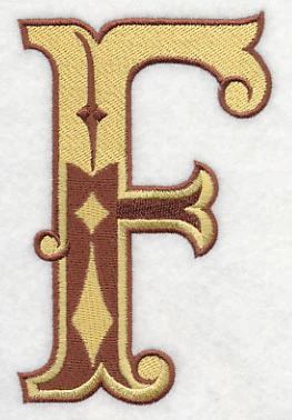 Western Letter F (5 inch) - Image 5