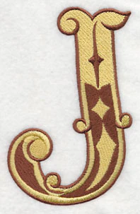 Western Letter J (5 inch) - Image 2