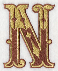 Western Letter N (5 inch) - Image 3