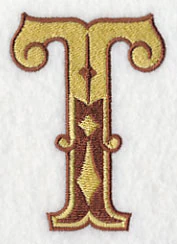 Western Letter T (5 inch) - Image 3