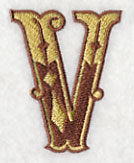 Western Letter V (5 inch) - Image 4