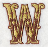 Western Letter W (5 inch) - Image 4