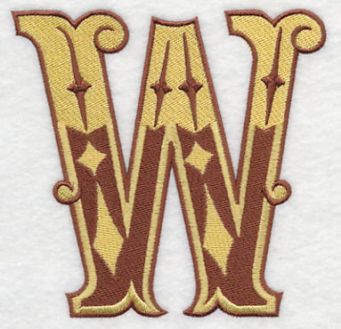 Western Letter W (5 inch) - Image 5