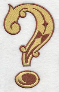Western Question Mark (5 inch) - Image 2