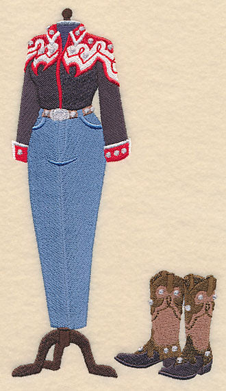 Western Rodeo Dress Form - Hers - Image 3