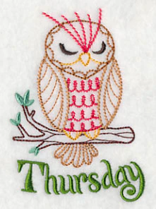 What a Hoot! Thursday (Vintage) - Image 2