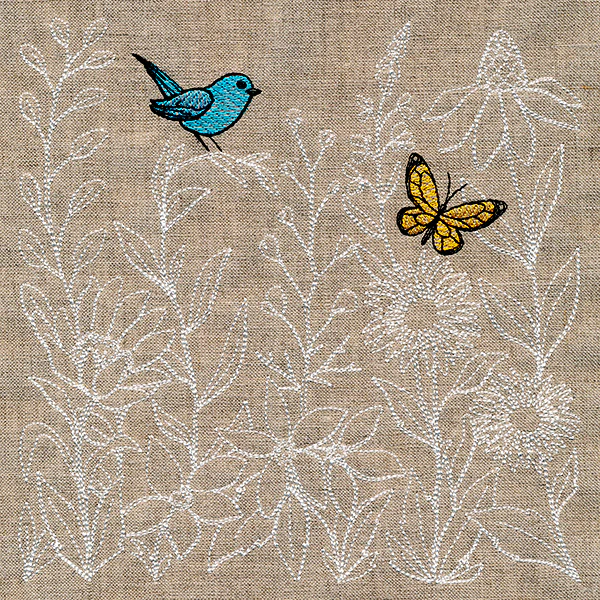 Whimsical Botanical Gems Square - Image 2